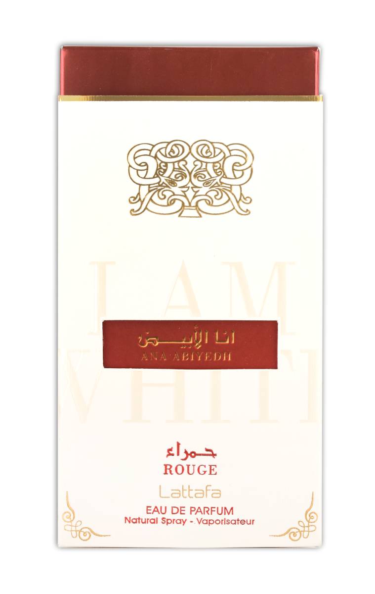 Ana Abiyedh Rouge 60ml Eau De Perfume by Lattafa