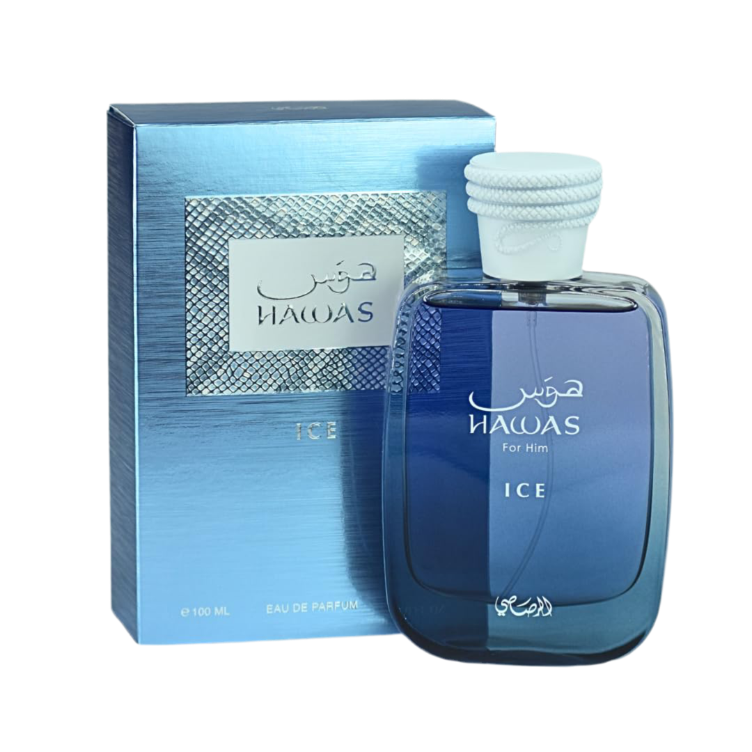 Rasasi Hawas ice 100ml Eau De Parfume for Men – saad fragrance