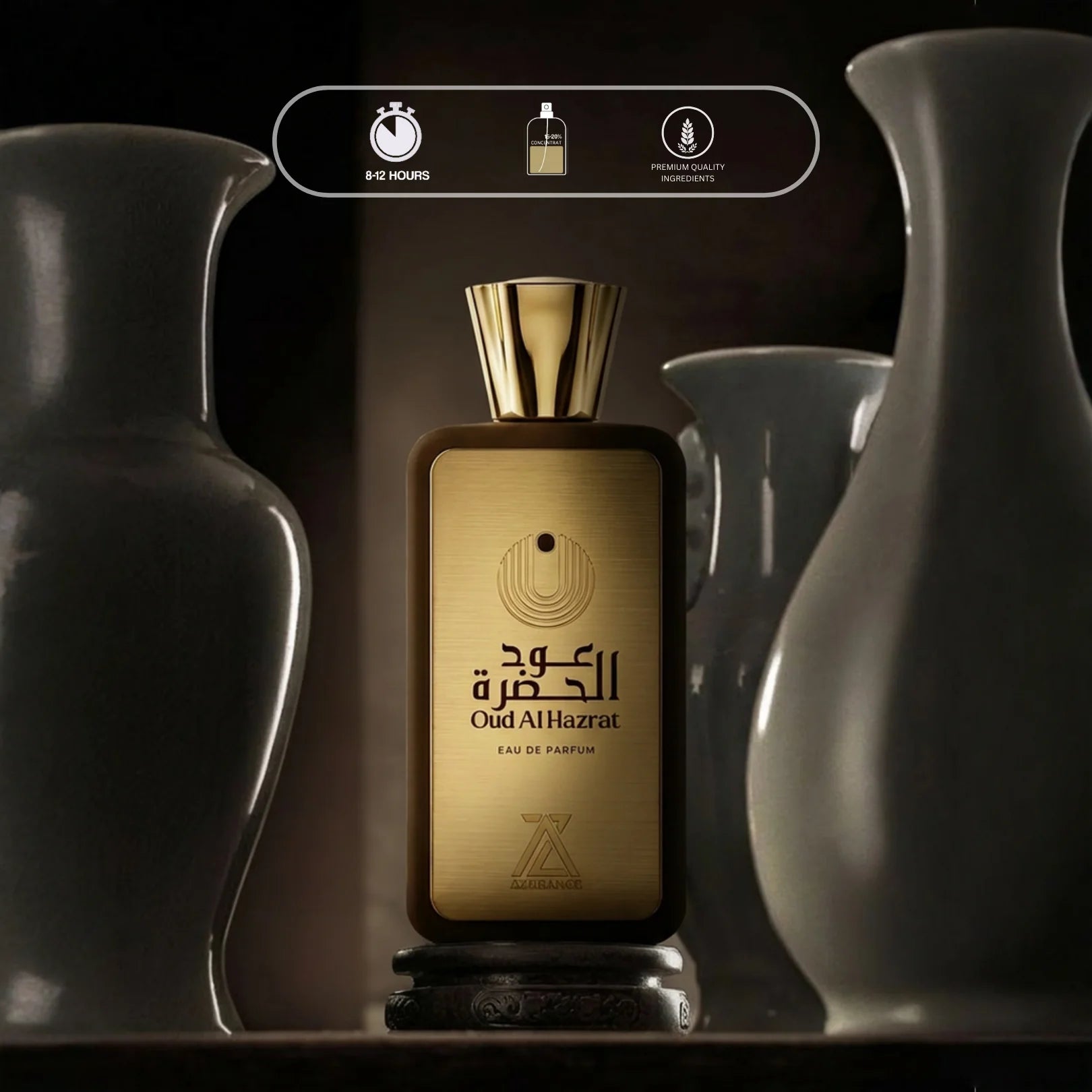 Oud Al Hazrat 100ml Eua De Parfum by Azhrance perfumes