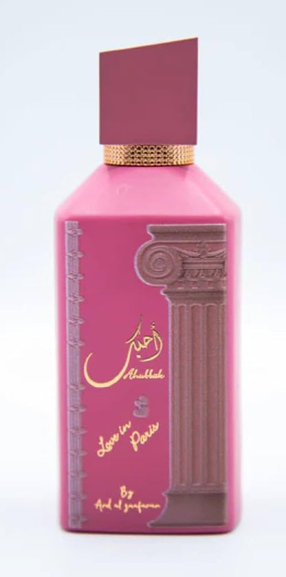 Ahubbak Love In Paris - Eau De Parfum by Ard Al Zaafaran, 100ml