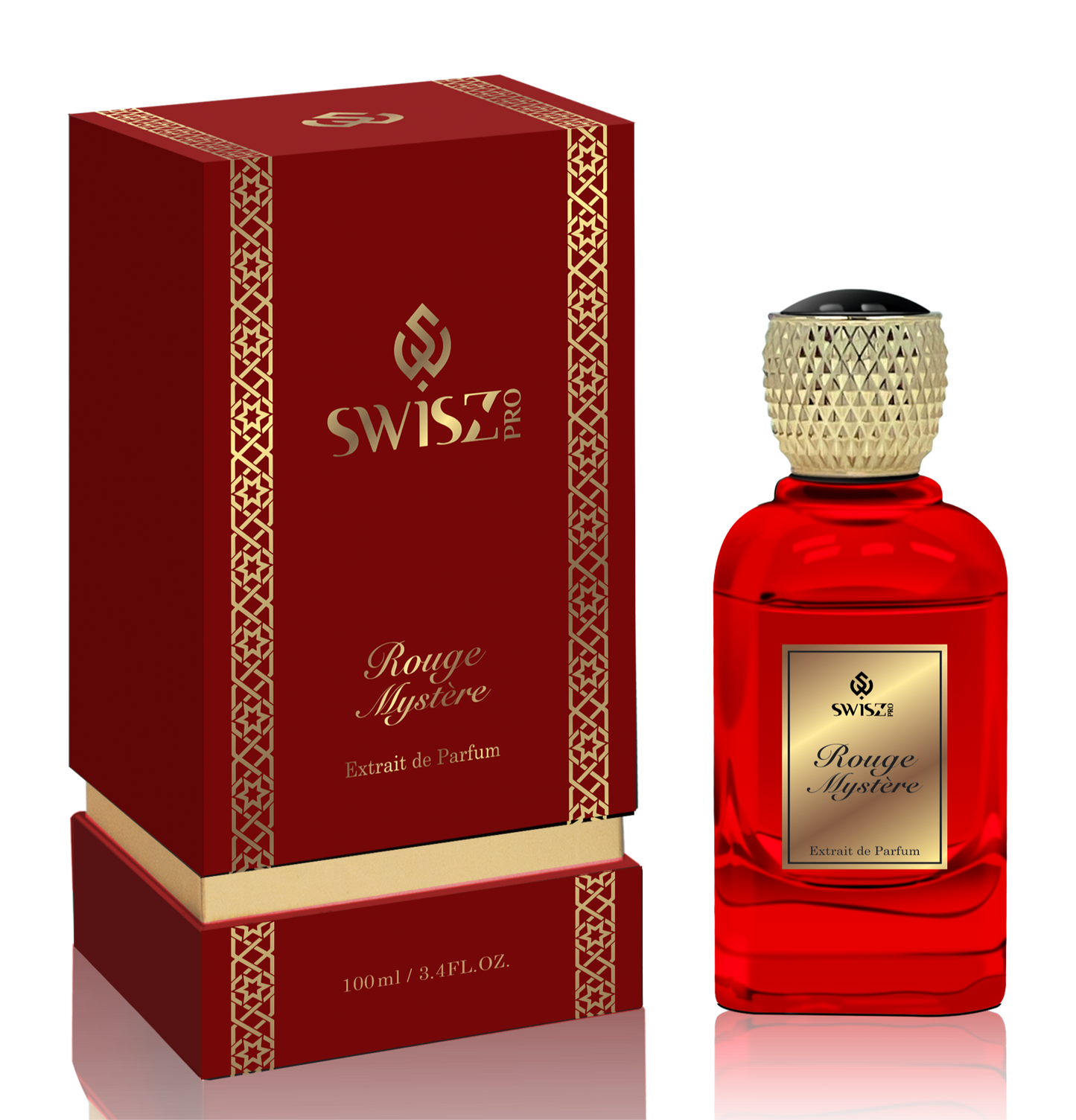 Swisz Pro Rouge Mystere Extrait De Parfum 100ml for men and women