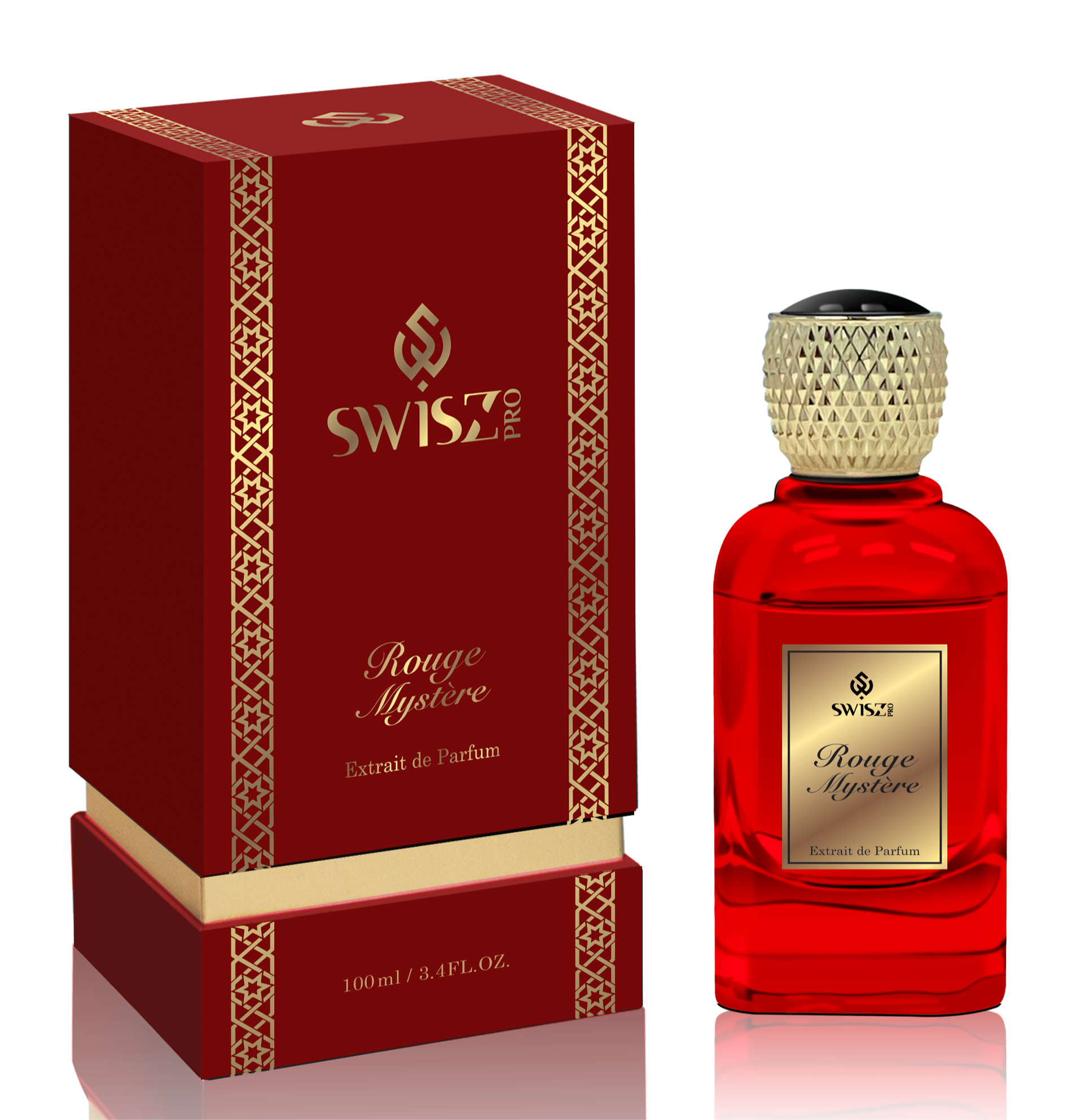Swisz Pro Rouge Mystere Extrait De Parfum 100ml for men and women