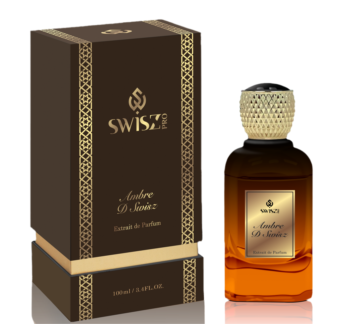 Swisz Pro Ambre D Swisz Extrait De Parfum 100ml
