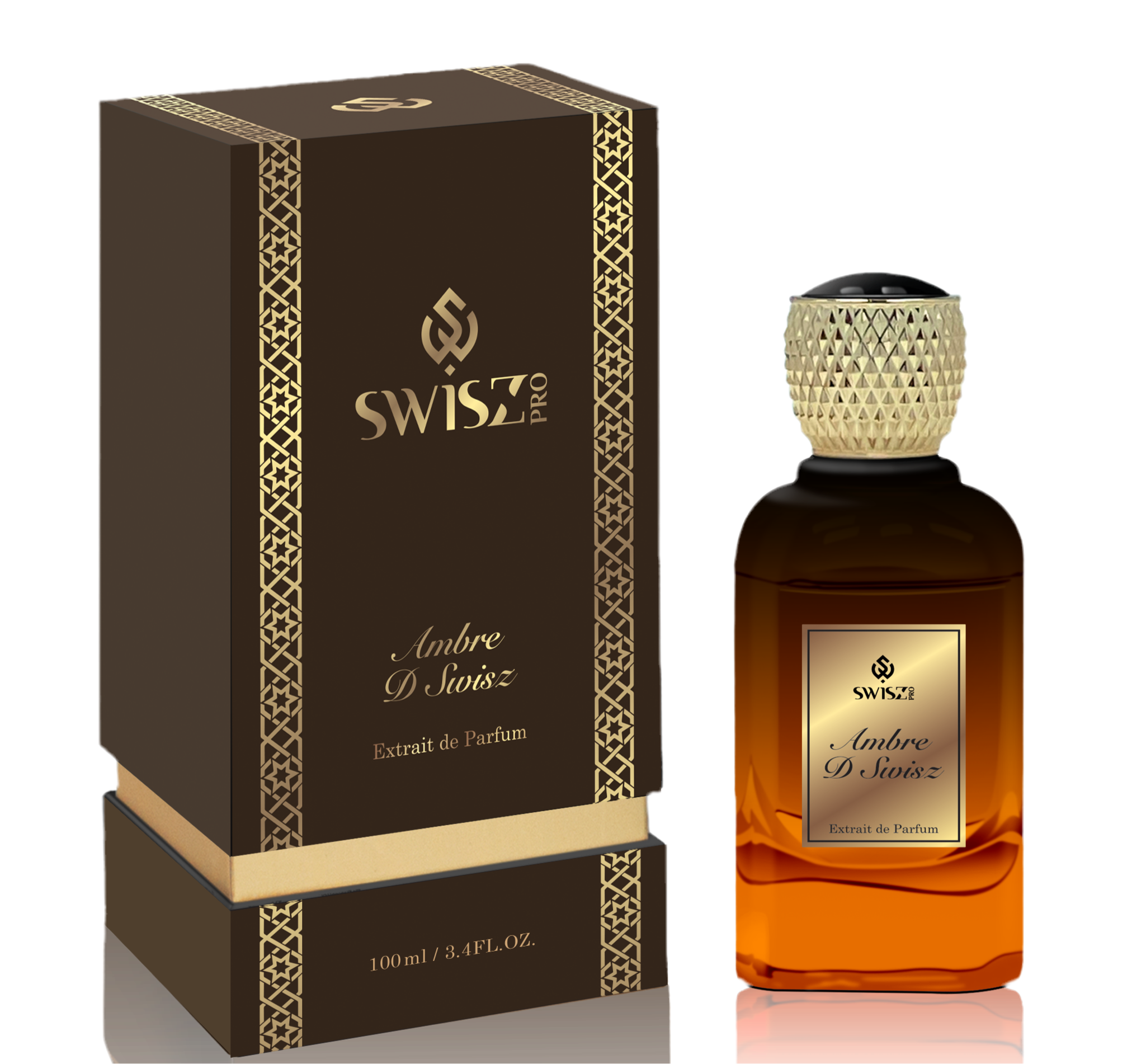 Swisz Pro Ambre D Swisz Extrait De Parfum 100ml