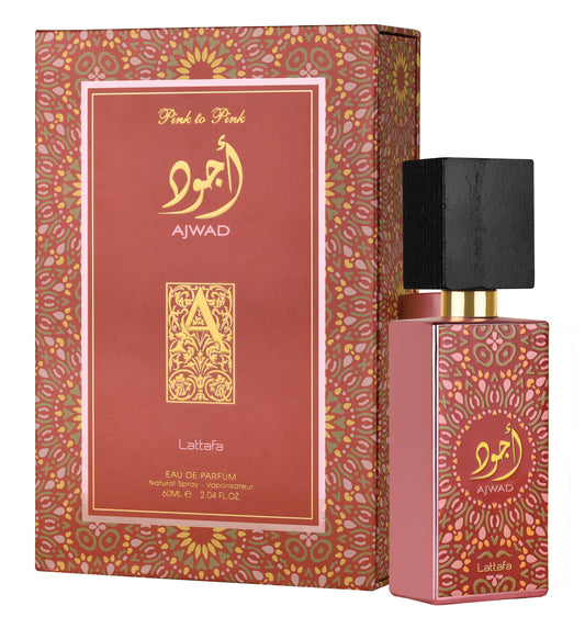 Ajwad Pink to Pink 60ML Eau De Perfume by Lattafa Perfumes