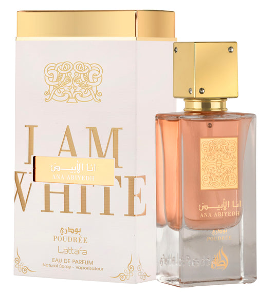 Ana Abiyedh Poudree 60ml Eau De Perfume by Lattafa