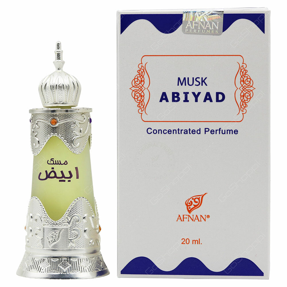 Afnan Musk abiyad concentrated perfume oil 20ml
