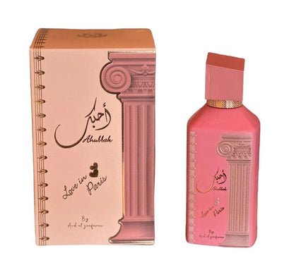 Ahubbak Love In Paris - Eau De Parfum by Ard Al Zaafaran, 100ml