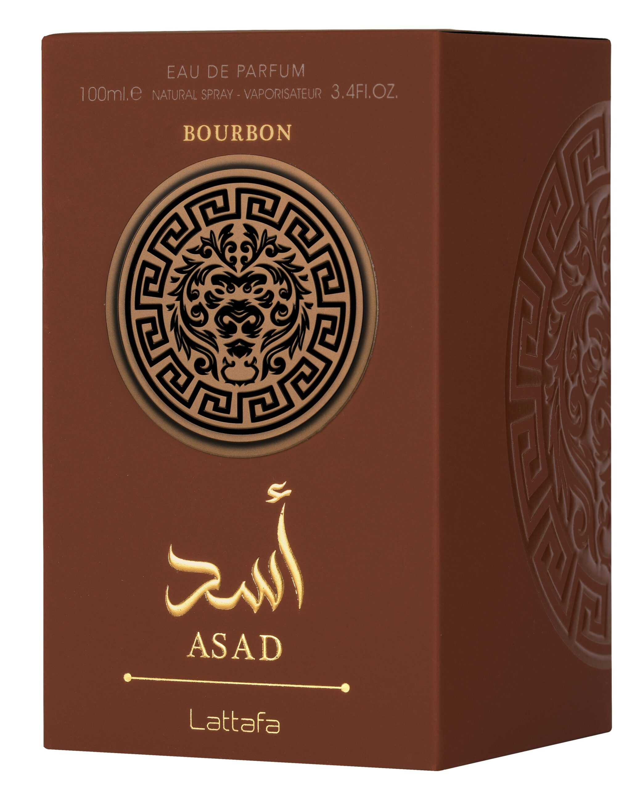 Asad bourbon lattafa perfumes for men 100ml – saad fragrance