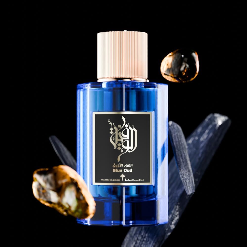 Blue oud Ibrahim al qurashi (IBRAQ) 100ml Eau De Parfum