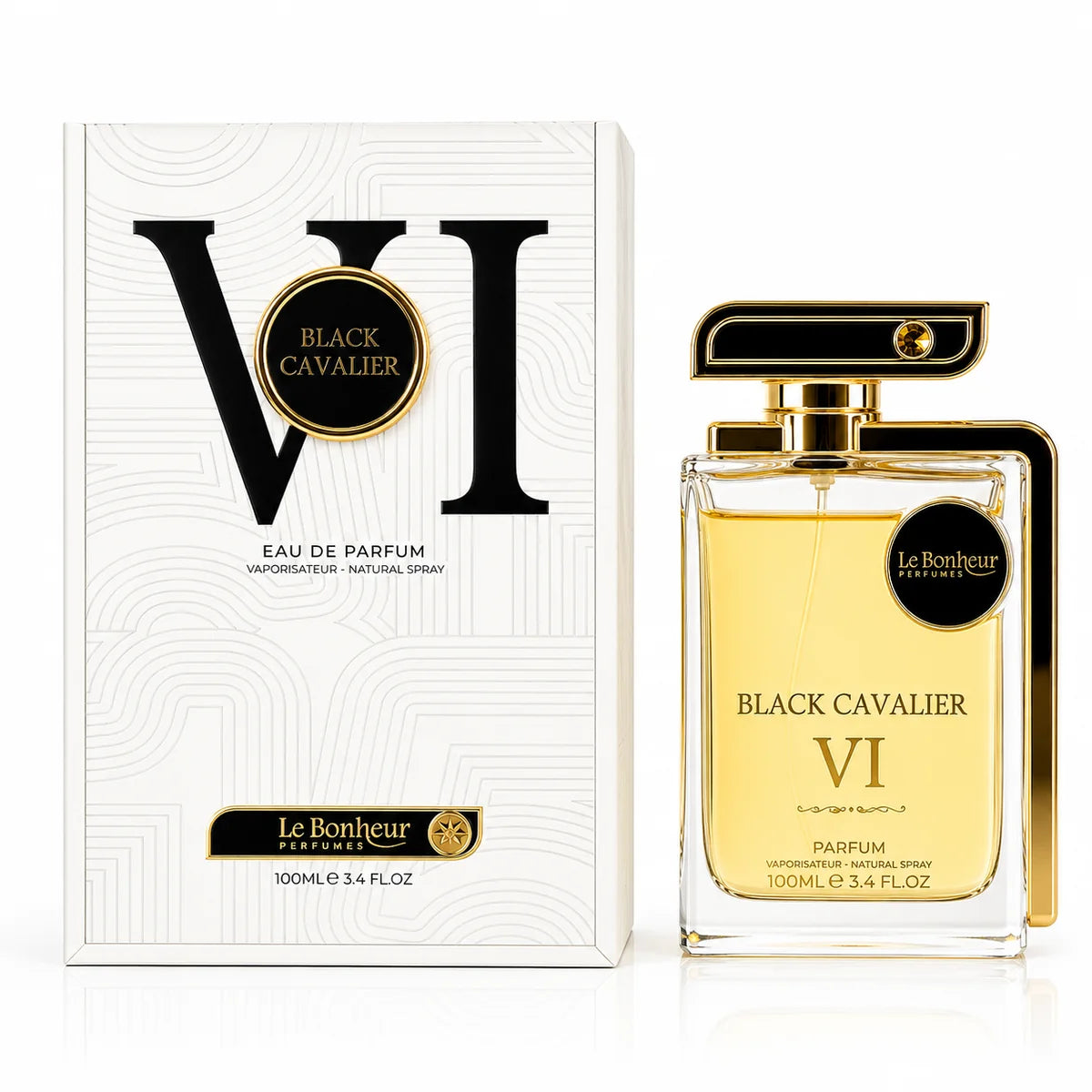 Le bonheur black cavalier VI Eau de Parfum 100ml