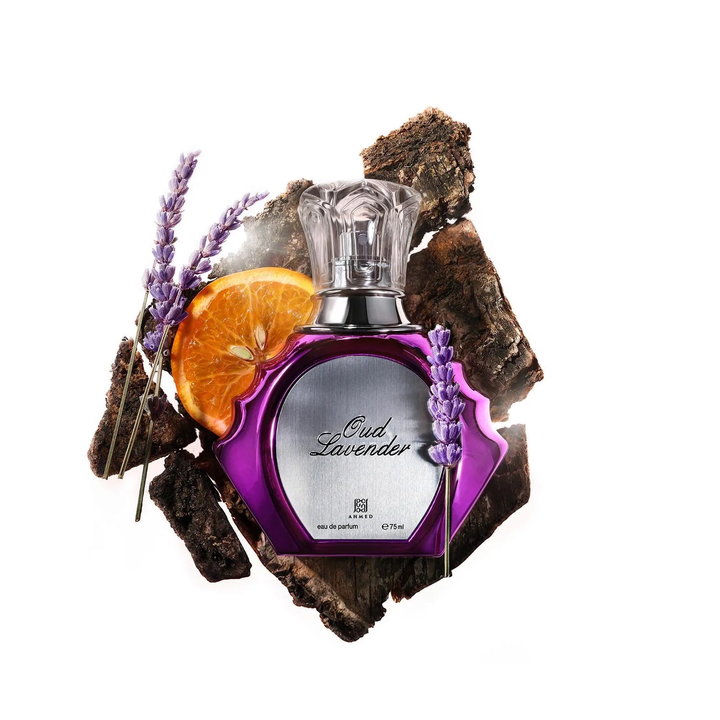 Oud Lavender 75ml Eau De perfume by Ahmed Al Maghribi for Men and Women