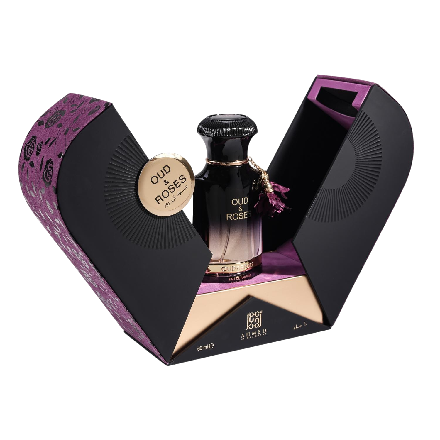 Oud & Roses 60ml Eau De Parfum by Ahmed Al Maghribi for women and men